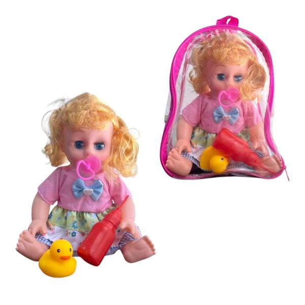 FXY-4727 MOCHILA DE MUNECA CON ACCESORIAS FXY4727