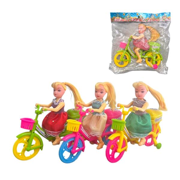 FXY-4934 MUNECA CON BICICLETA FXY4934