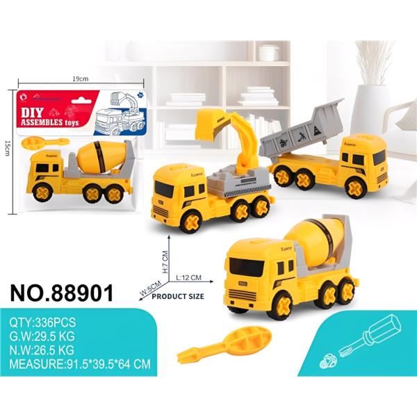 FXY-5080 JUGUETE DE CARRITO INGENIERIA FXY5080
