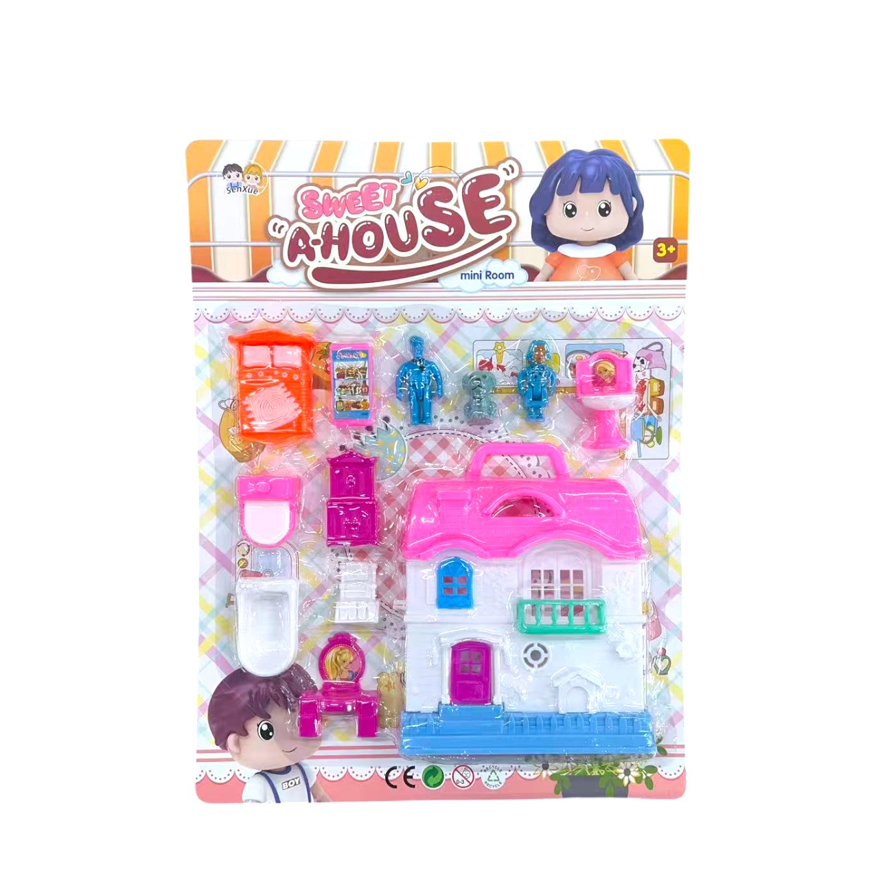 FXY-4757 SWEET HOUSE SET DE JUGUETE FXY4757