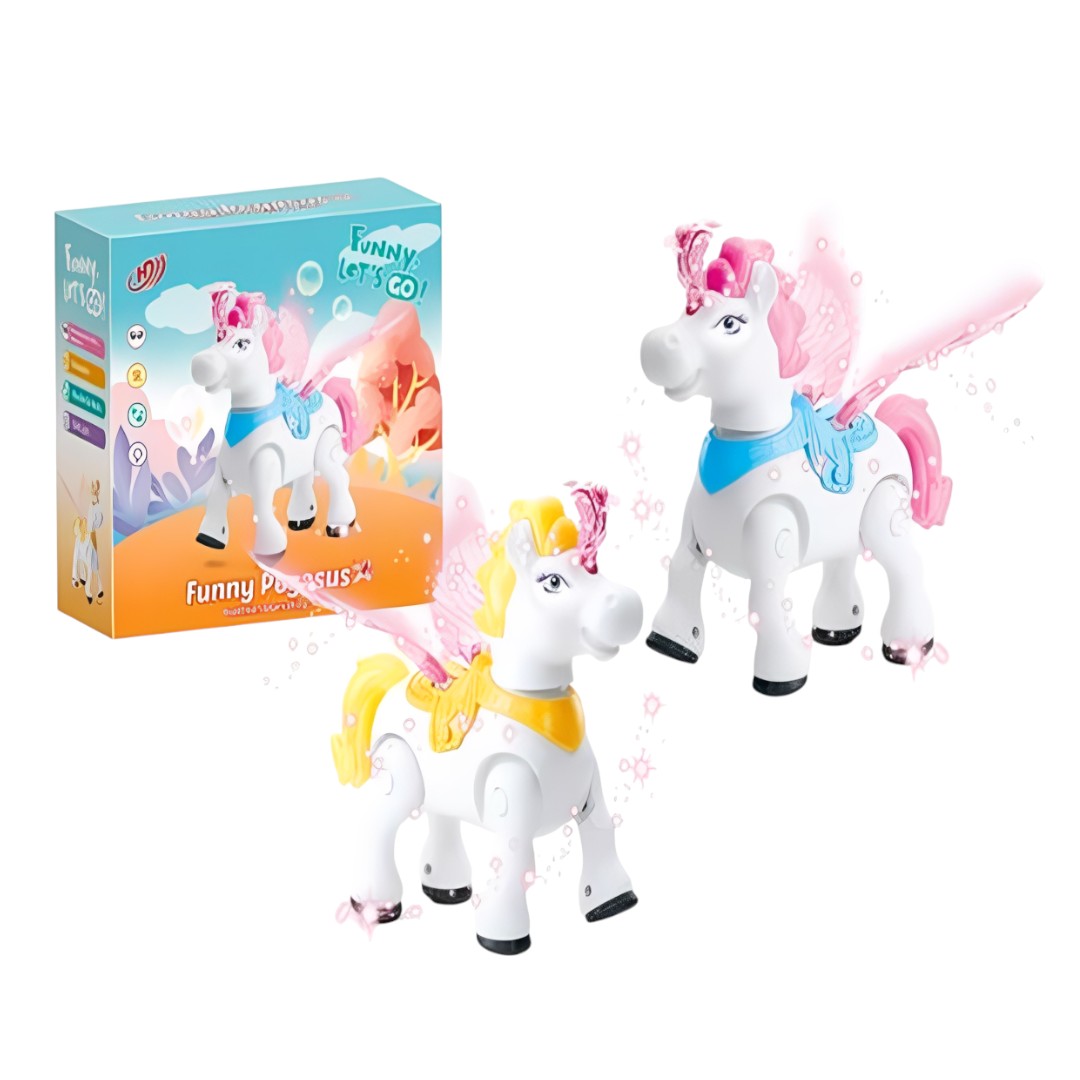 FXY-5130 JUGUETE UNICORNIO ELECTRICA CON MUSICA FXY5130