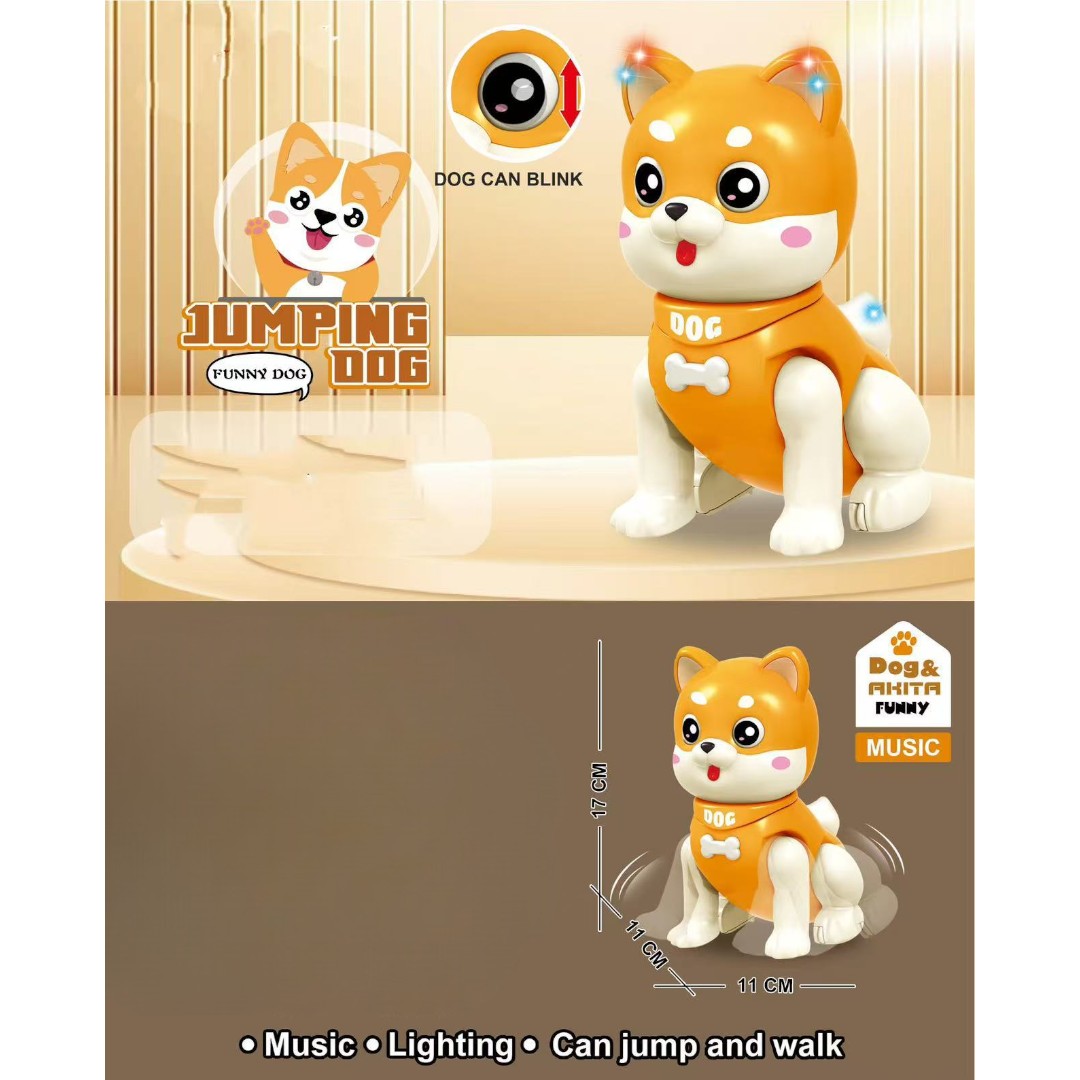 FXY-5141 JUGUETE PERRITO ELECTRICO CON MUSICA FXY5141