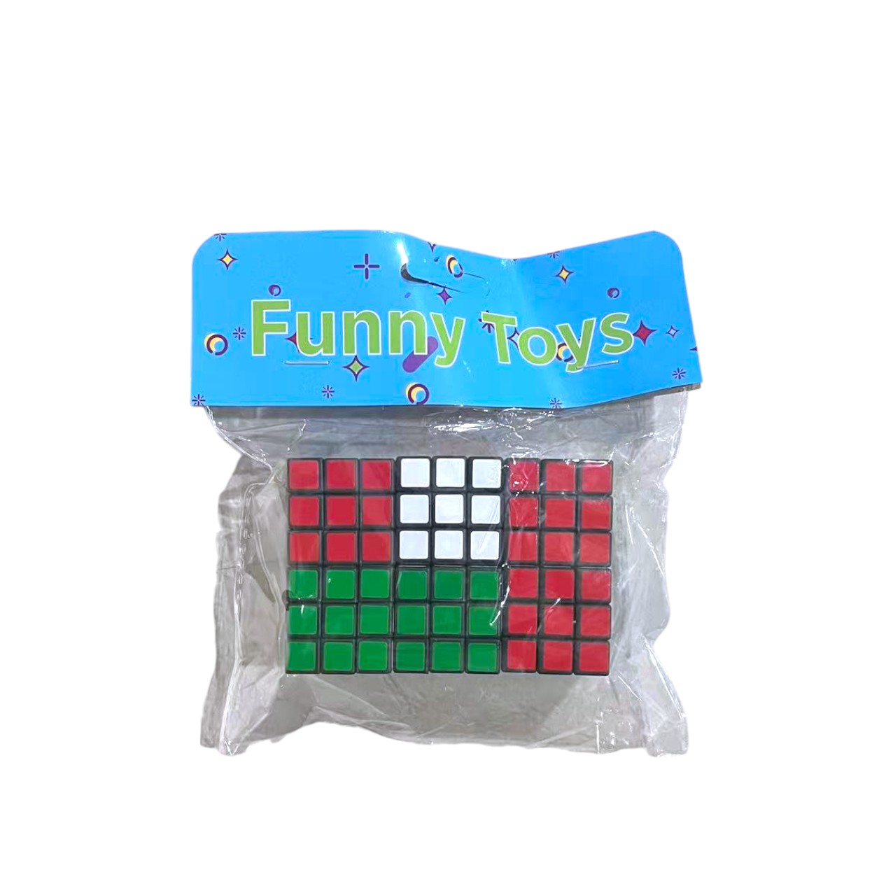FXY-5175 Paq.CUBO DE RUBIK 6pcs FXY5175