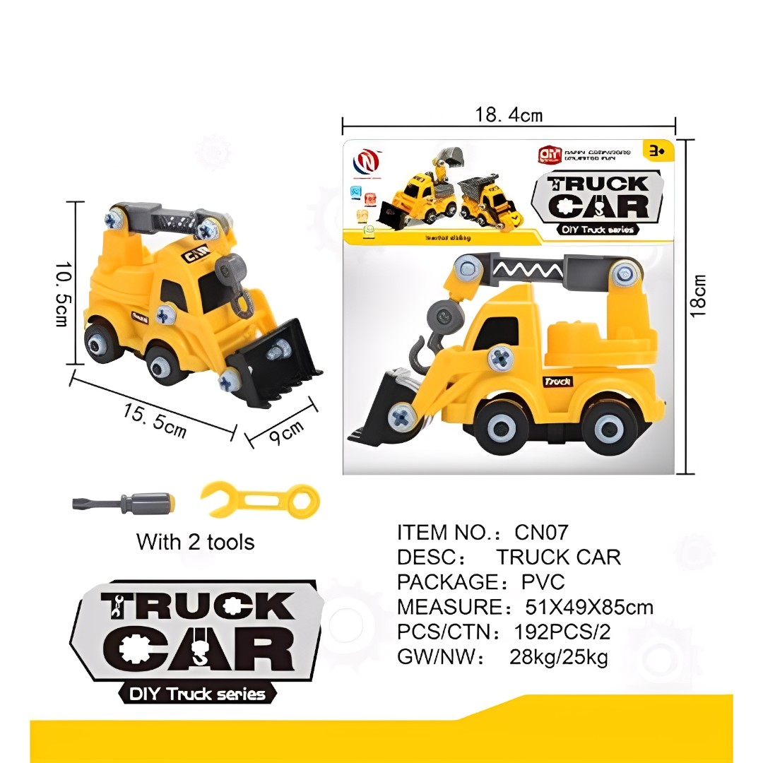 FXY-4840 JUGUETE CARRITO INGENIERIA FXY4840