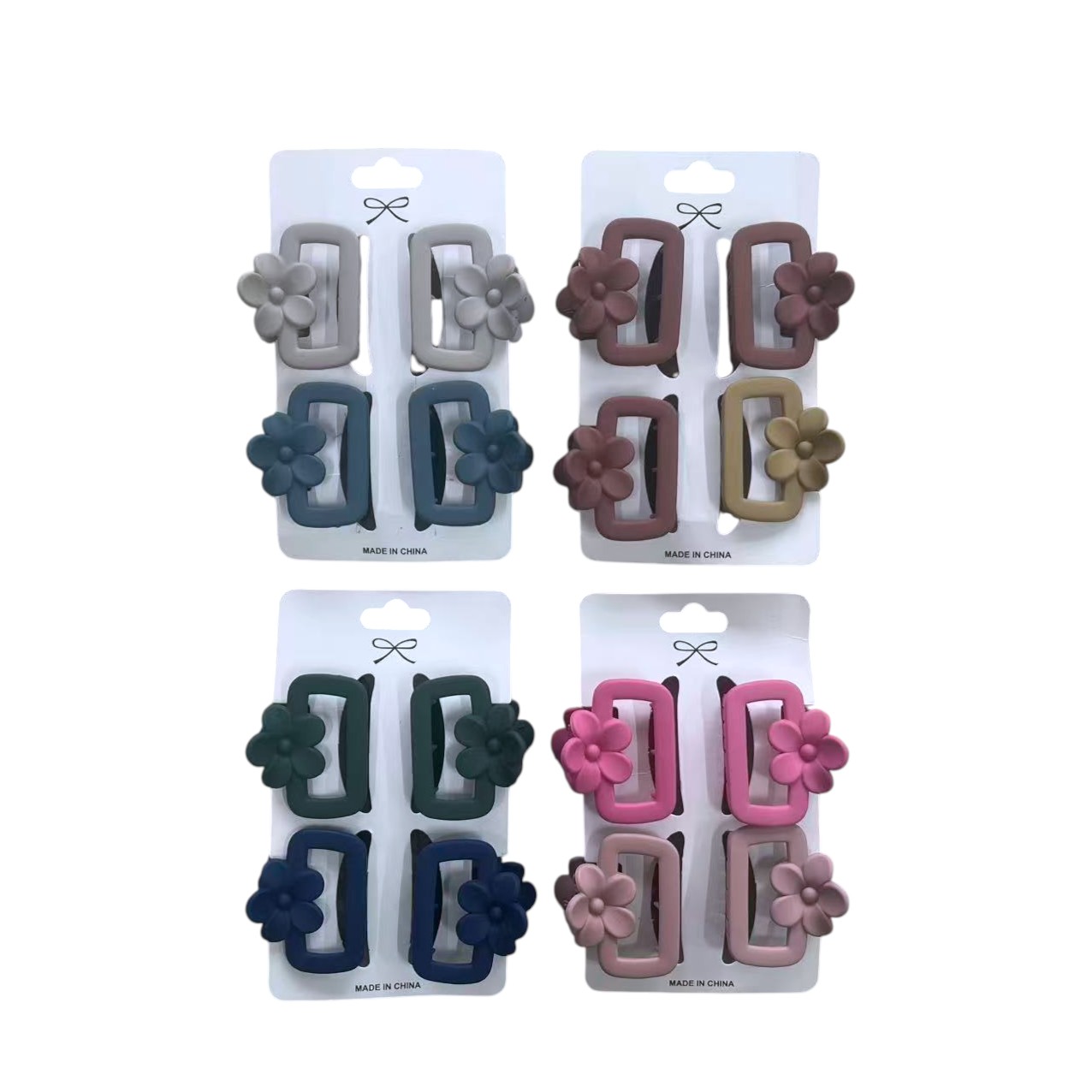 FXY-5525 PINZA DE CABELLO 4pcs FXY5525