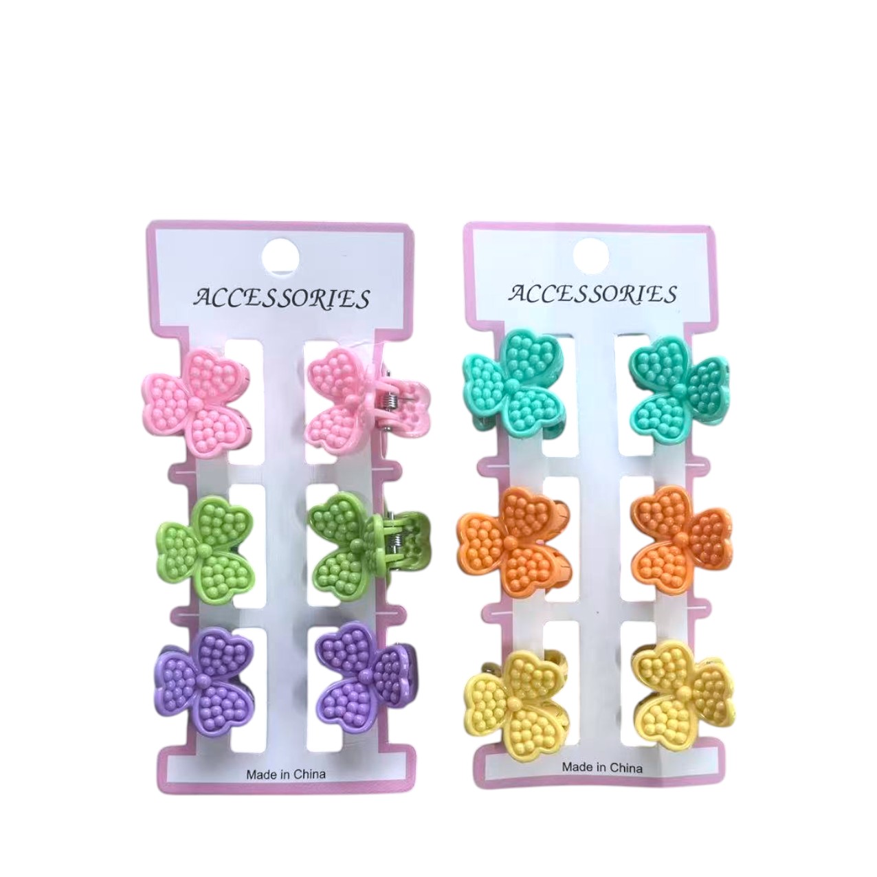 FXY-5534 PINZA DE CABELLO 6pcs FXY5534