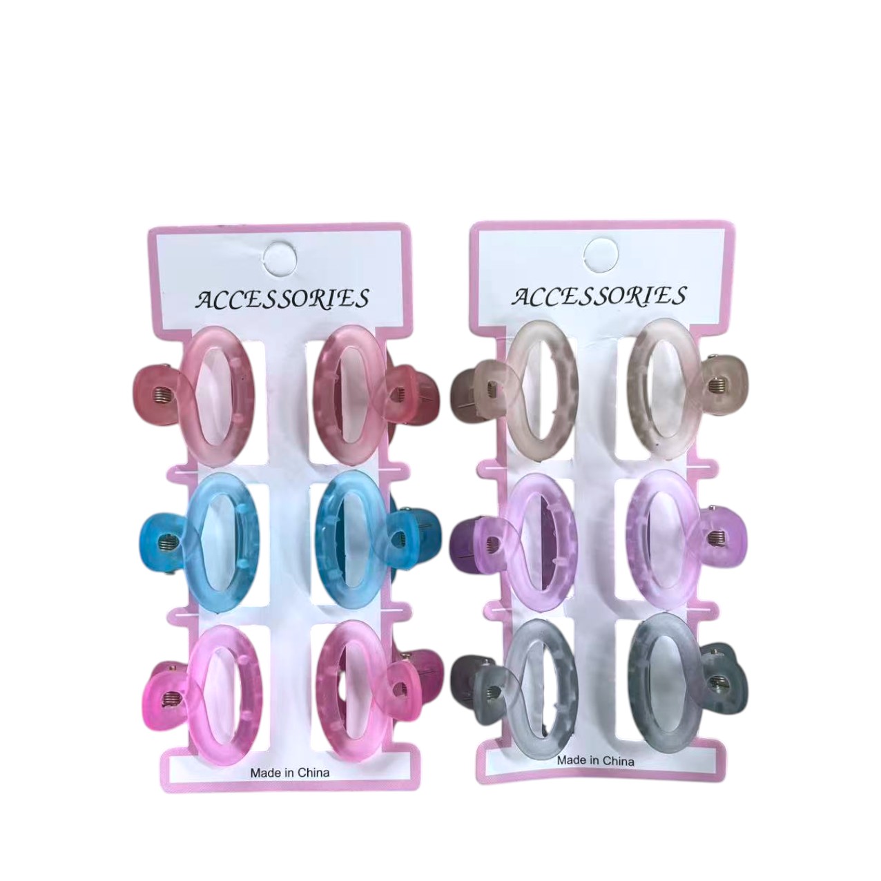 FXY-5537 PINZA DE CABELLO 6pcs FXY5537
