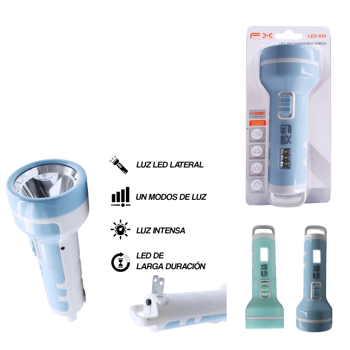 LED-855 LINTERNA LED LED855