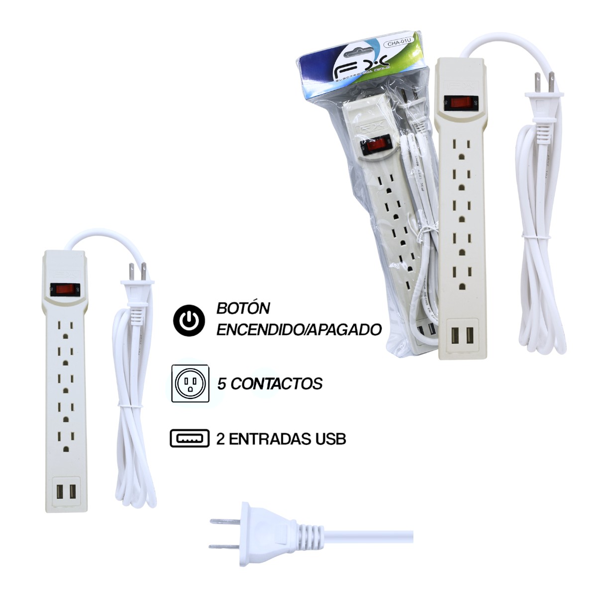 CHA-01U EXTENCION MULTIUSO CHA01U