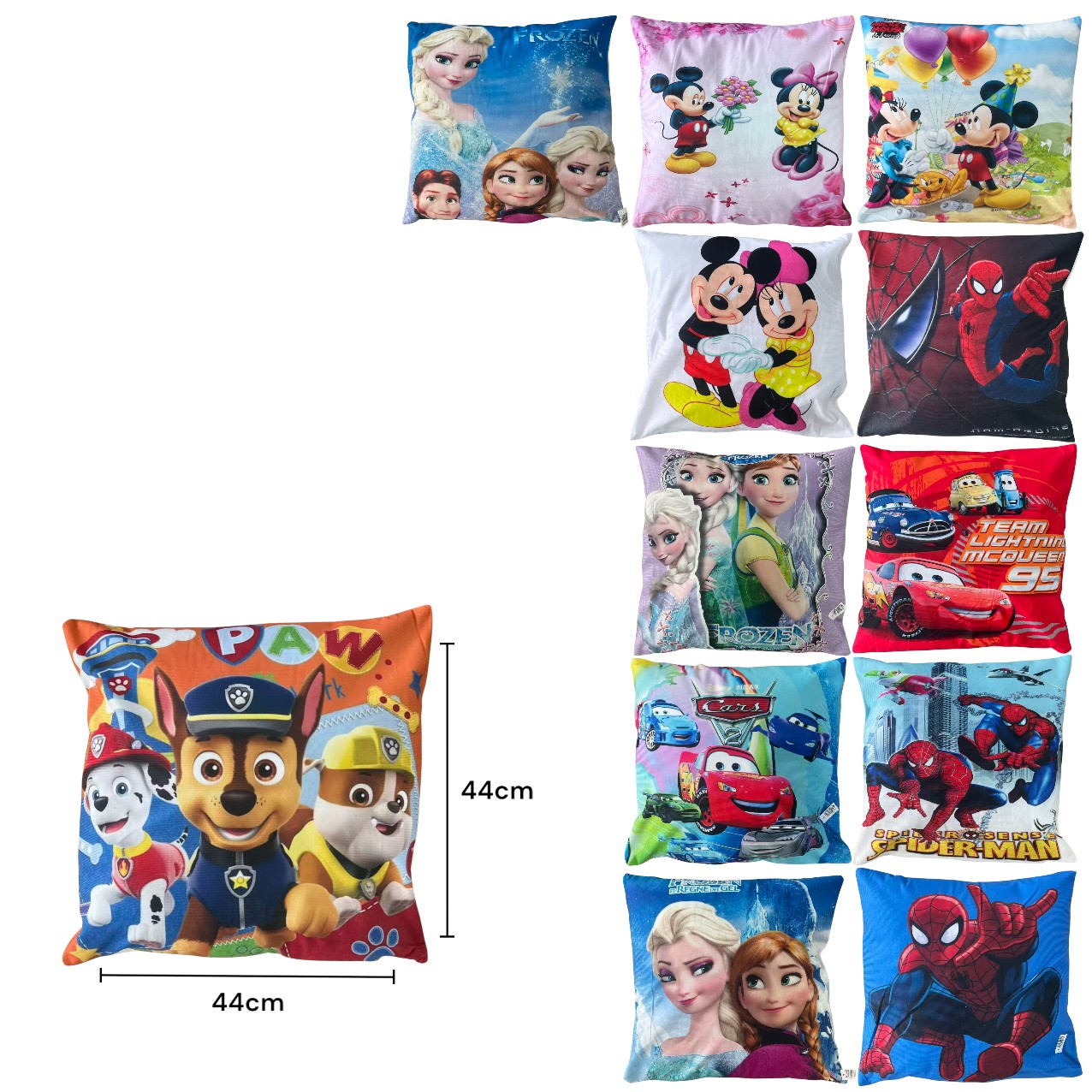 FXY-6063 FORRO DE ALMOHADA DISNEY 44*44cm FXY6063