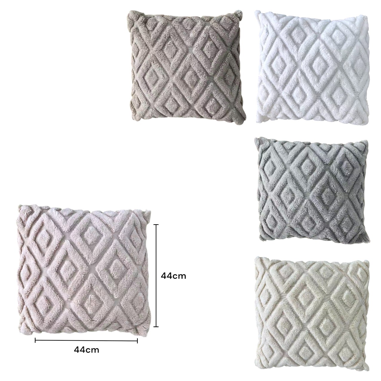 FXY-6065 FORRO DE ALMOHADA PELUSA 44*44cm FXY6065