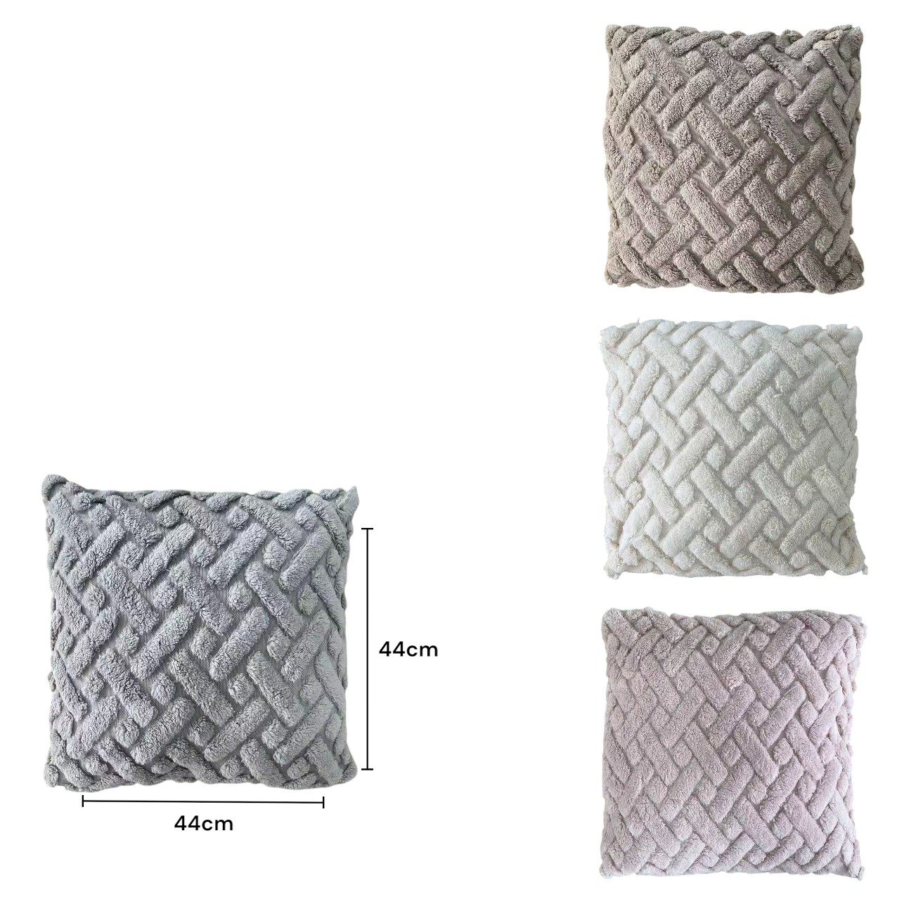 FXY-6066 FORRO DE ALMOHADA PELUSA 44*44cm FXY6066