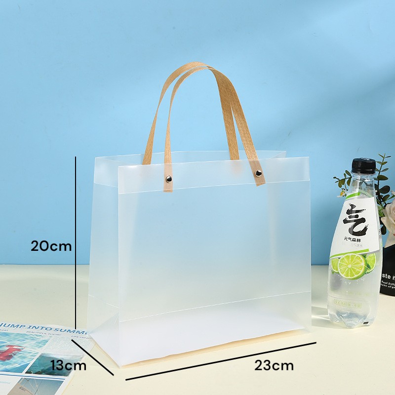 FXY-5932 FUNDA REGALO MEDIO TRANSPARENTE PLASTICO 23*13*20cm FXY5932