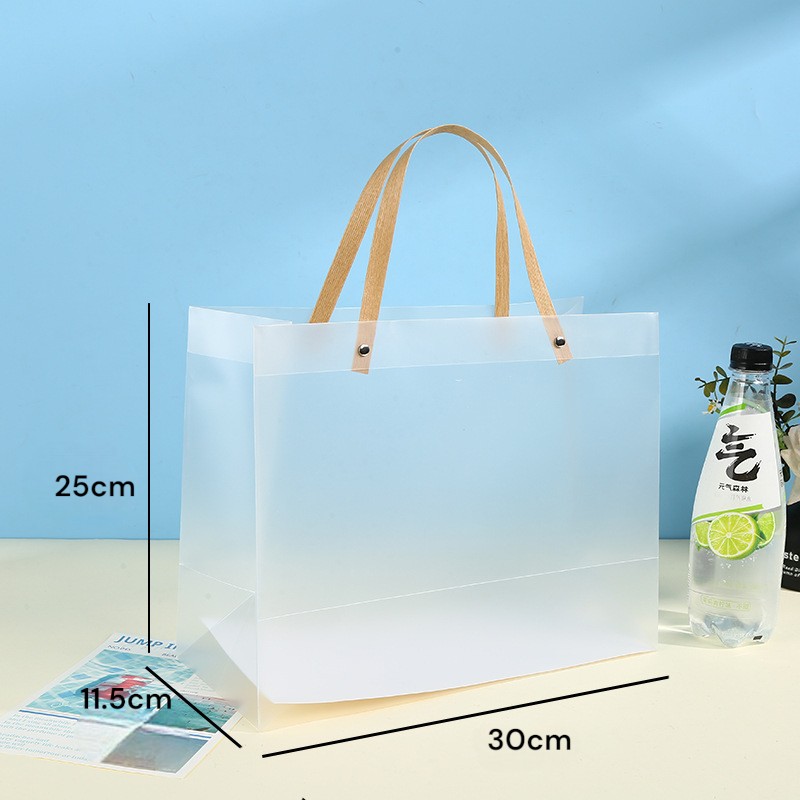 FXY-5933 FUNDA REGALO MEDIO TRANSPARENTE PLASTICO 30x11.5x25cm FXY5933