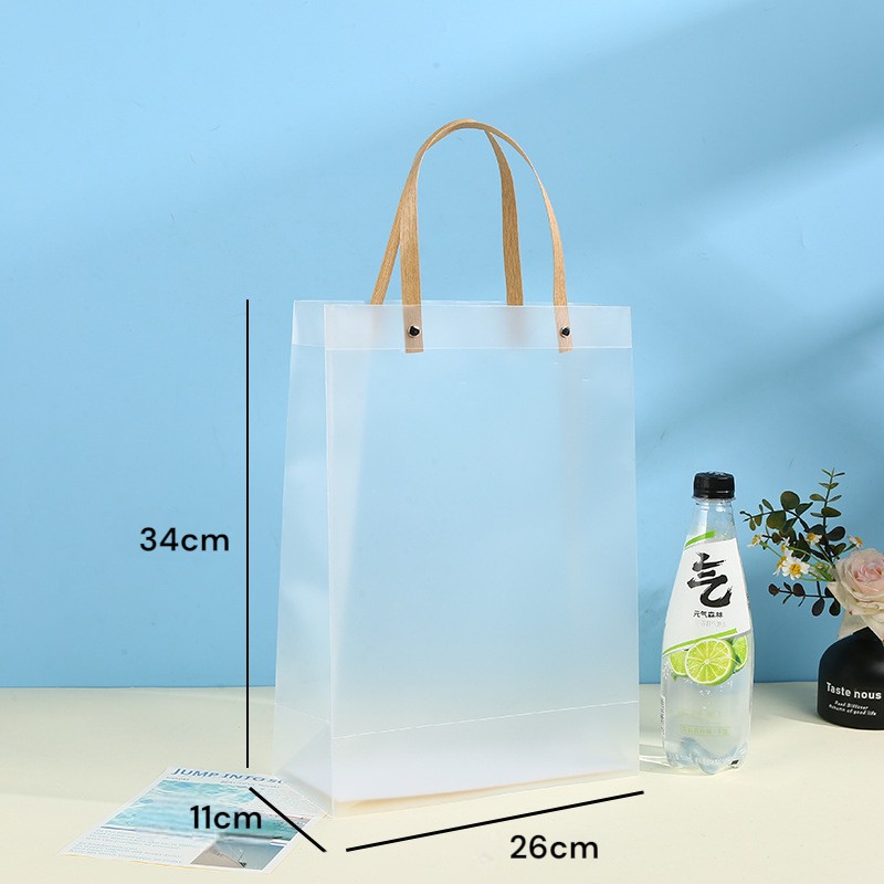 FXY-5934 FUNDA REGALO MEDIO TRANSPARENTE PLASTICO 26*34*11cm FXY5934