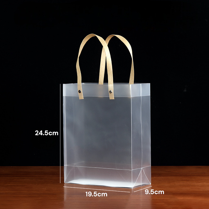 FXY-5936 FUNDA REGALO TRANSPARENTE PVC(19.5x9.5x24.5cm) FXY5936