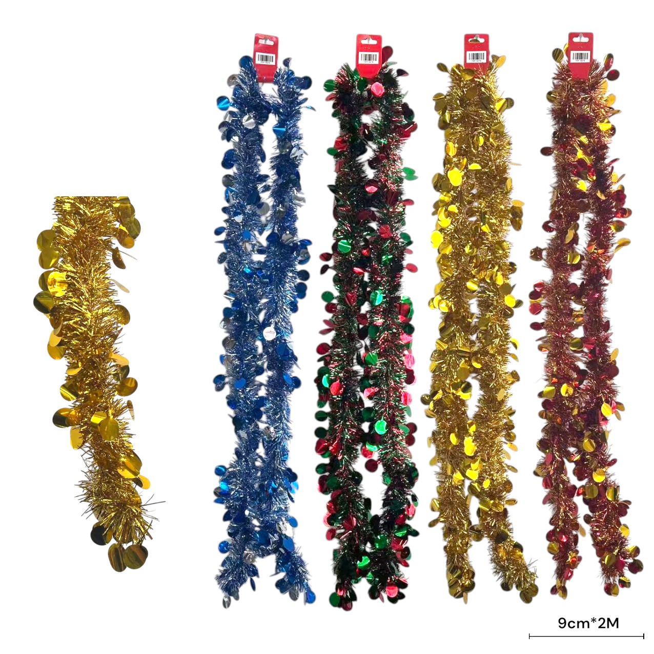 FXY-5575 CINTURON DE NAVIDAD 9cm*2m FXY5575