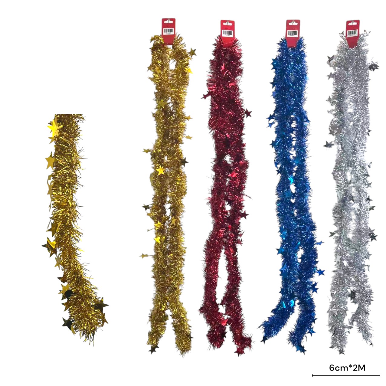 FXY-5577 CINTURON DE NAVIDAD 6cm*2m FXY5577