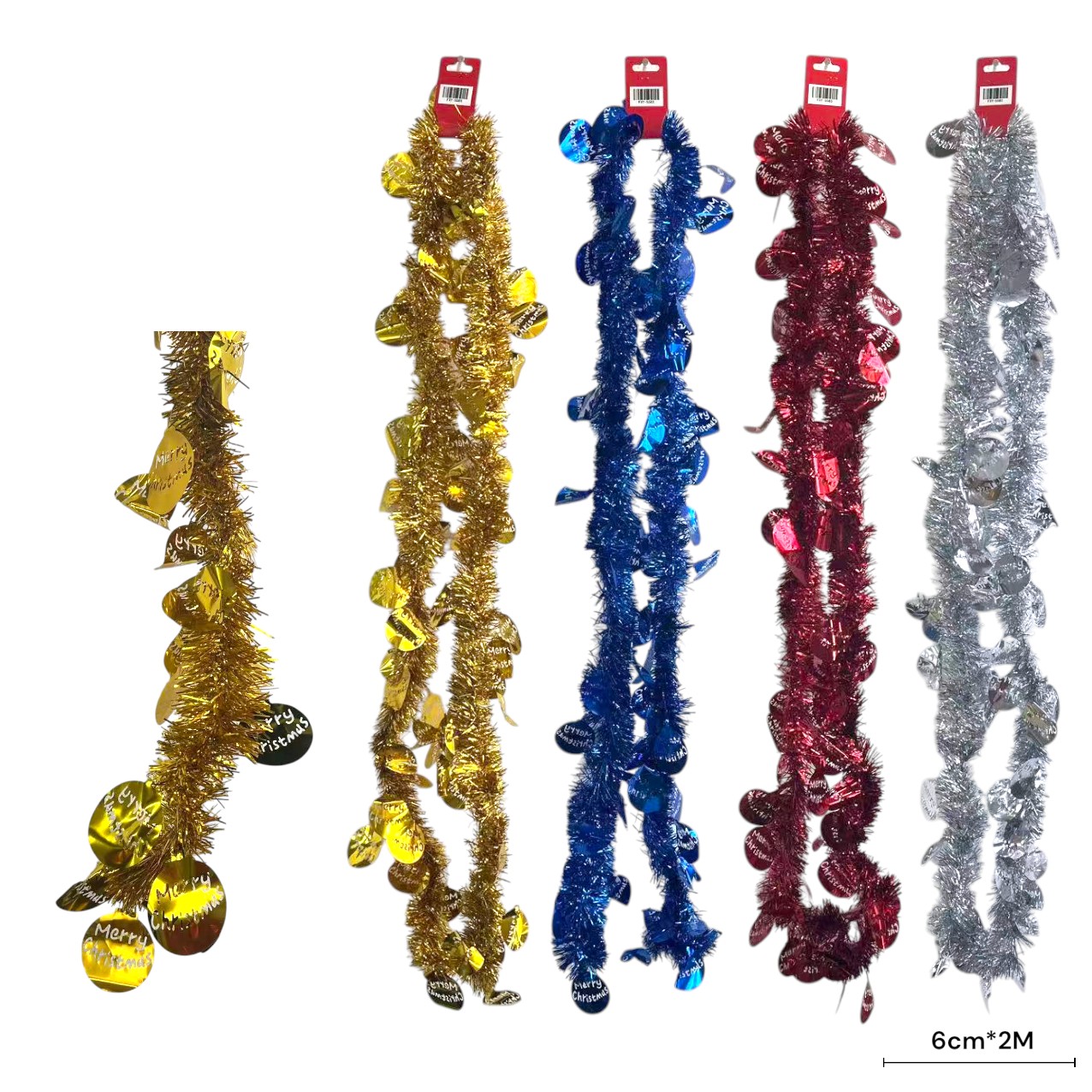 FXY-5583 CINTURON DE NAVIDAD 6cm*2m FXY5583