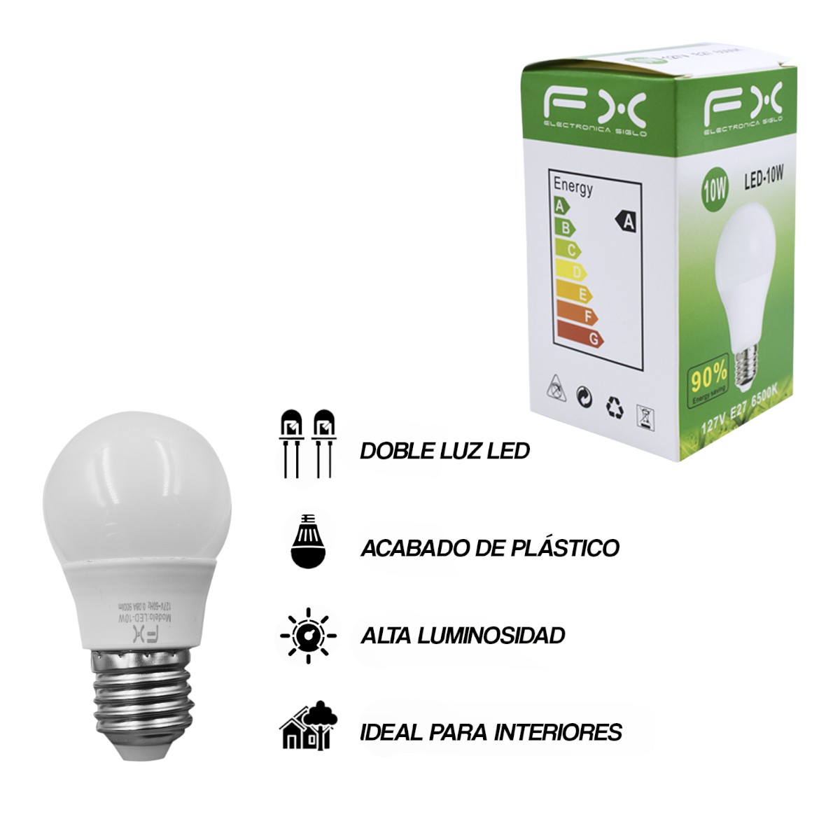 LED-10W BOMBILLO LED 10W