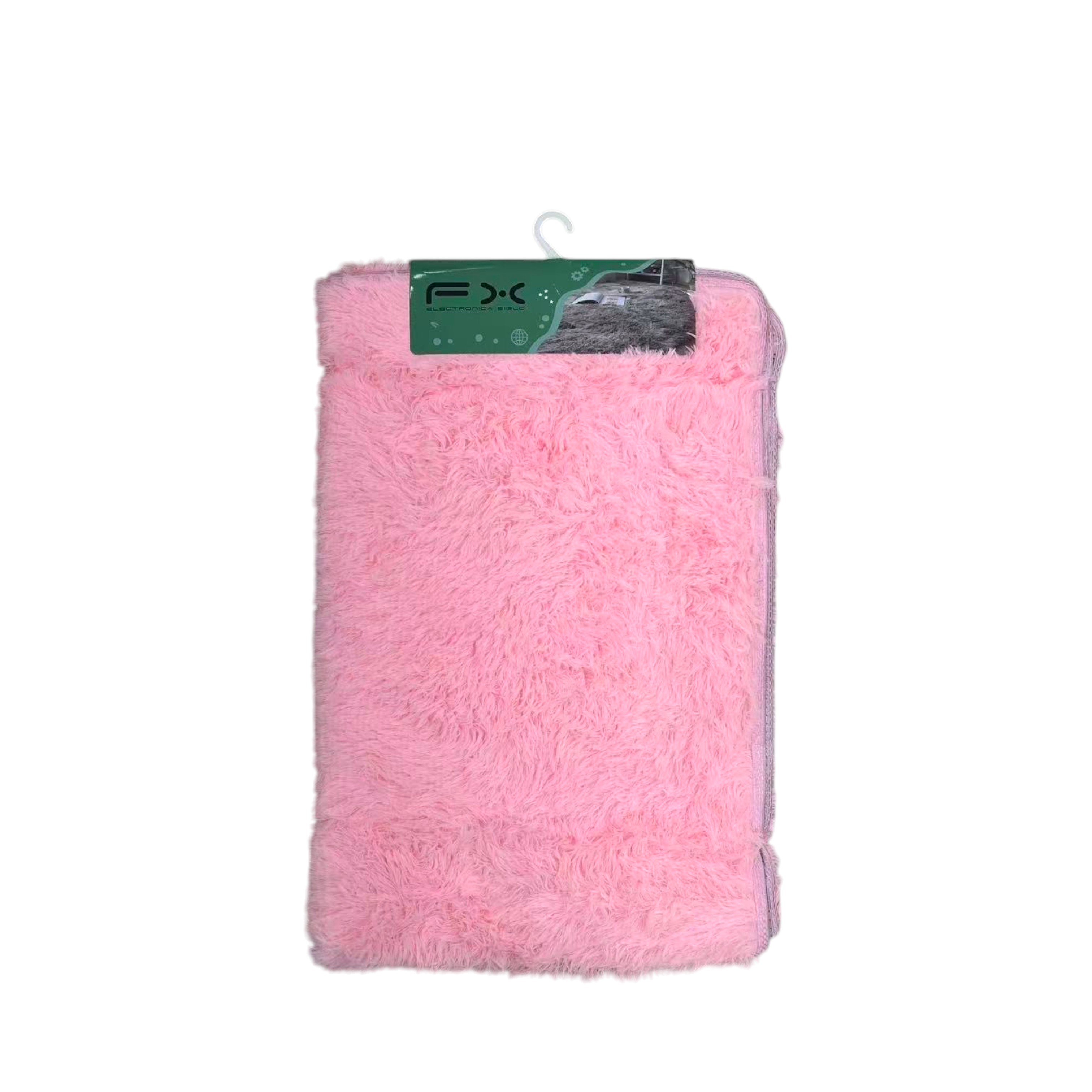 FXY-6224 ALFOMBRA PELUSA ROSADA 1*1.5M FXY6224