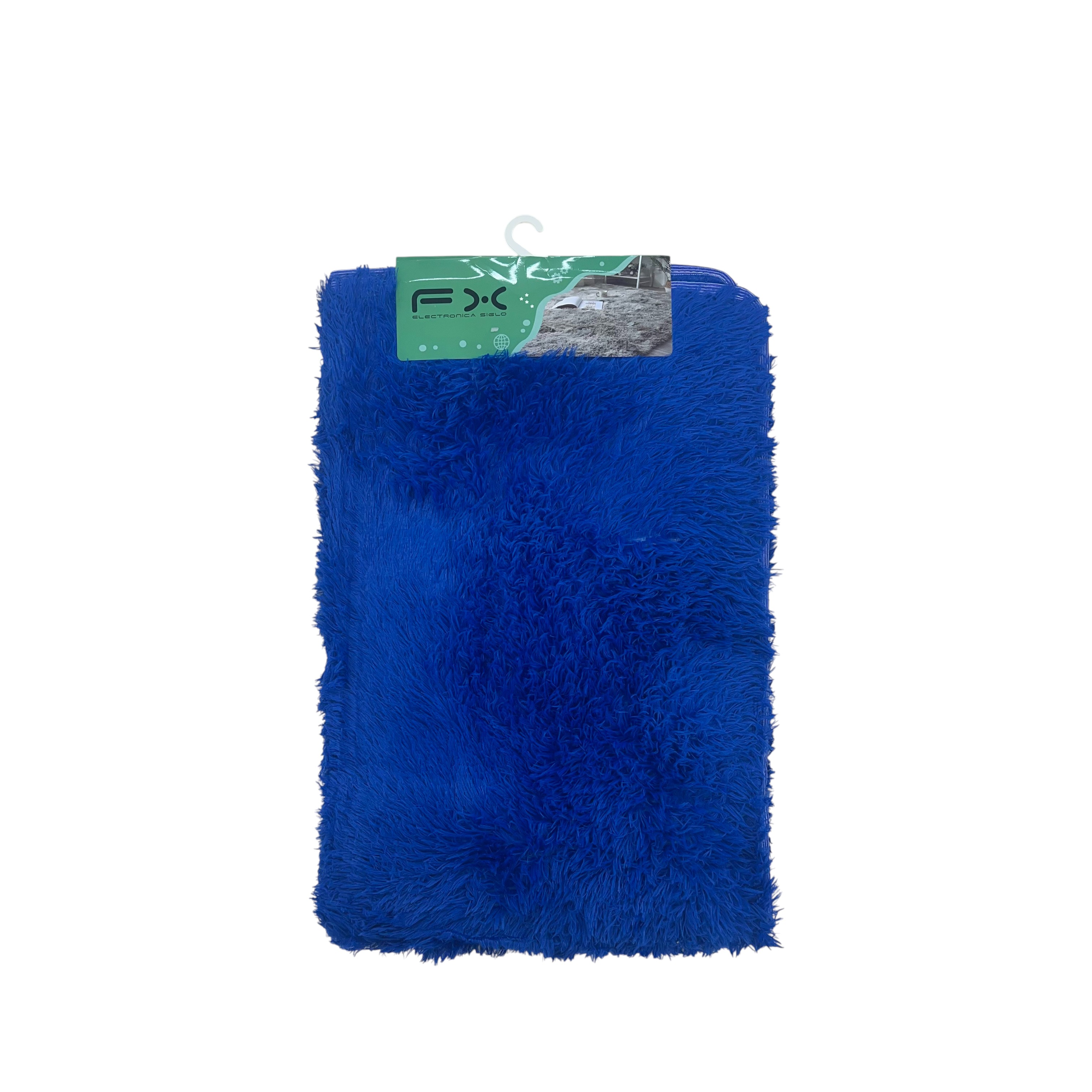 FXY-6225 ALFOMBRA PELUSA AZUL OCURO 1*1.5M FXY6225