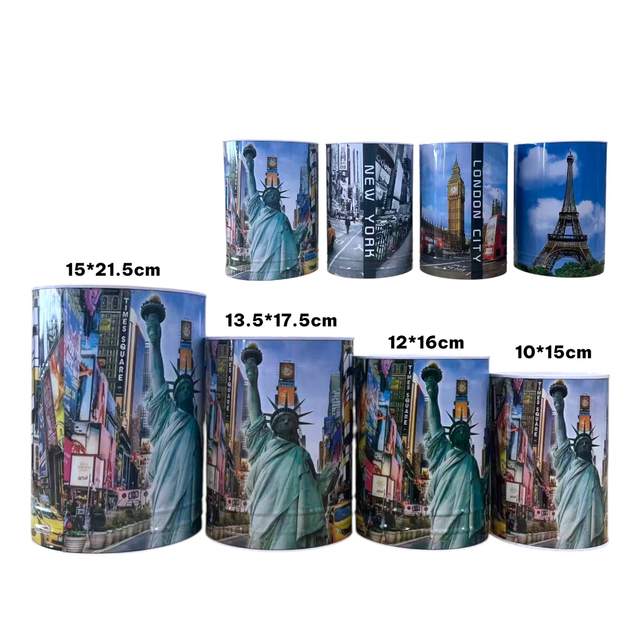 FXY-2826 SET DE ALCANCIA JUMBO 4pcs FXY28261